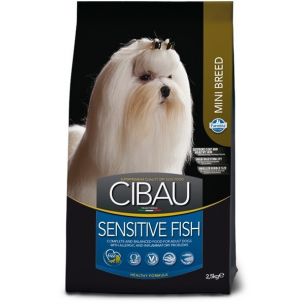 CIBAU dog adult sensitive fish mini
