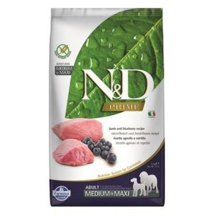 Farmina N&D dog PRIME adult medium&maxi lamb&blueberry