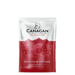 CANAGAN Chicken & Herring 85 g (kapsička)